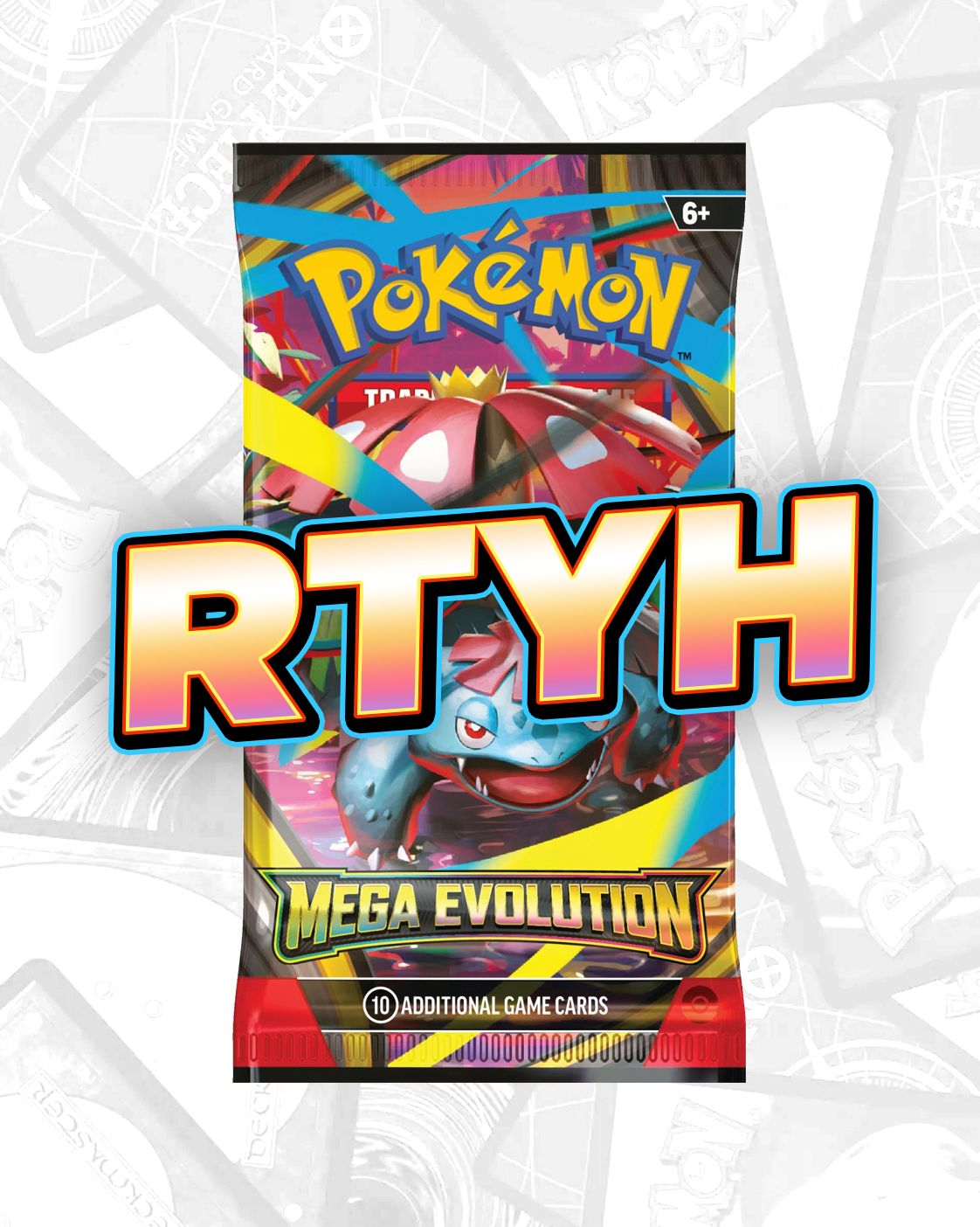 Mega Evolution RTYH FA/IR or Better! (10 Pack Minimum!)