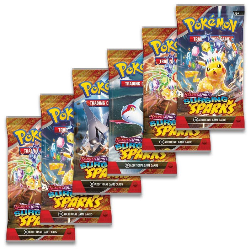 Pokémon TCG: Scarlet & Violet 8: Surging Sparks: Booster Bundle